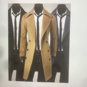 New winter trench coat for Men